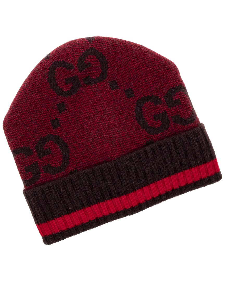 Gucci Gg Knit Cashmere Beanie