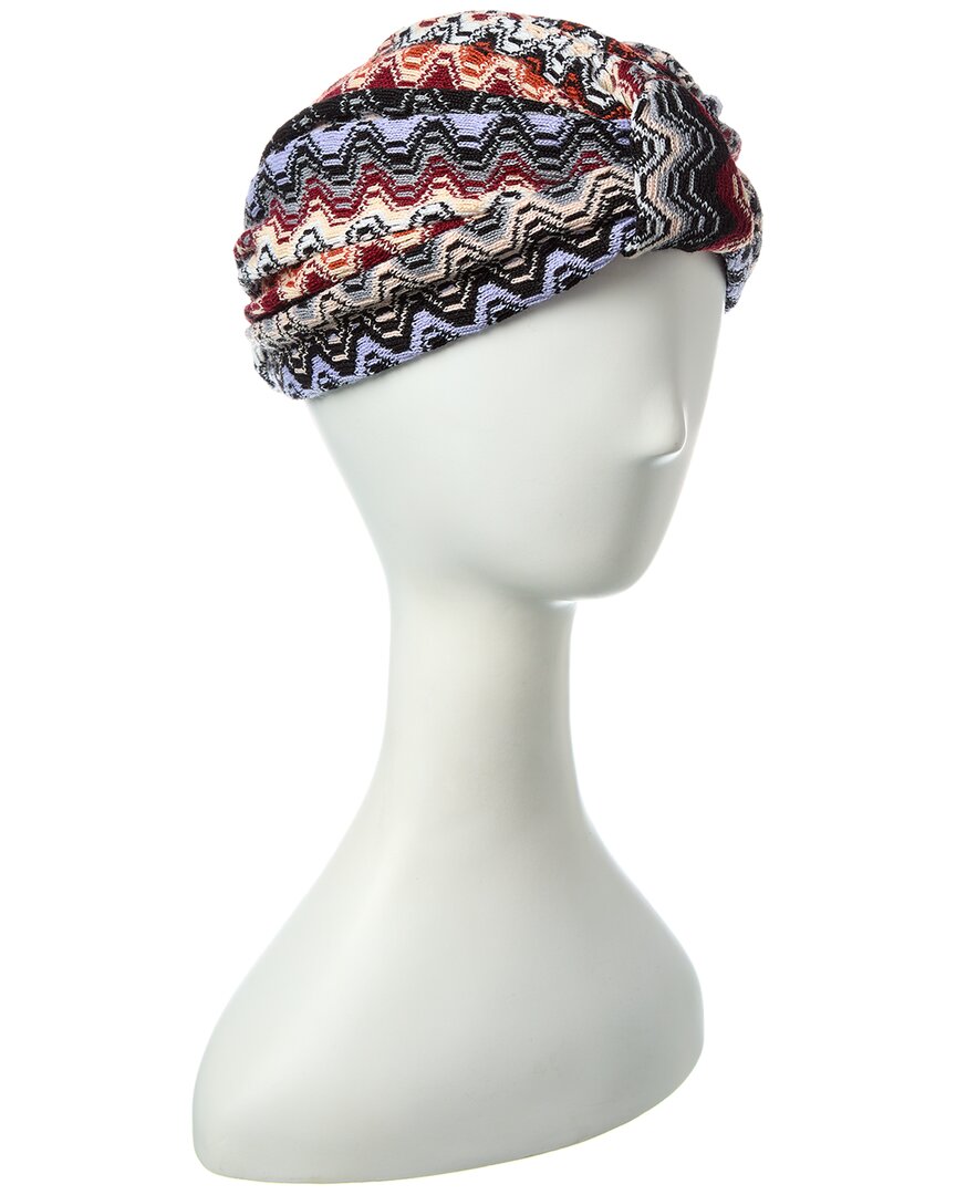 MISSONI MISSONI WOOL-BLEND TURBAN