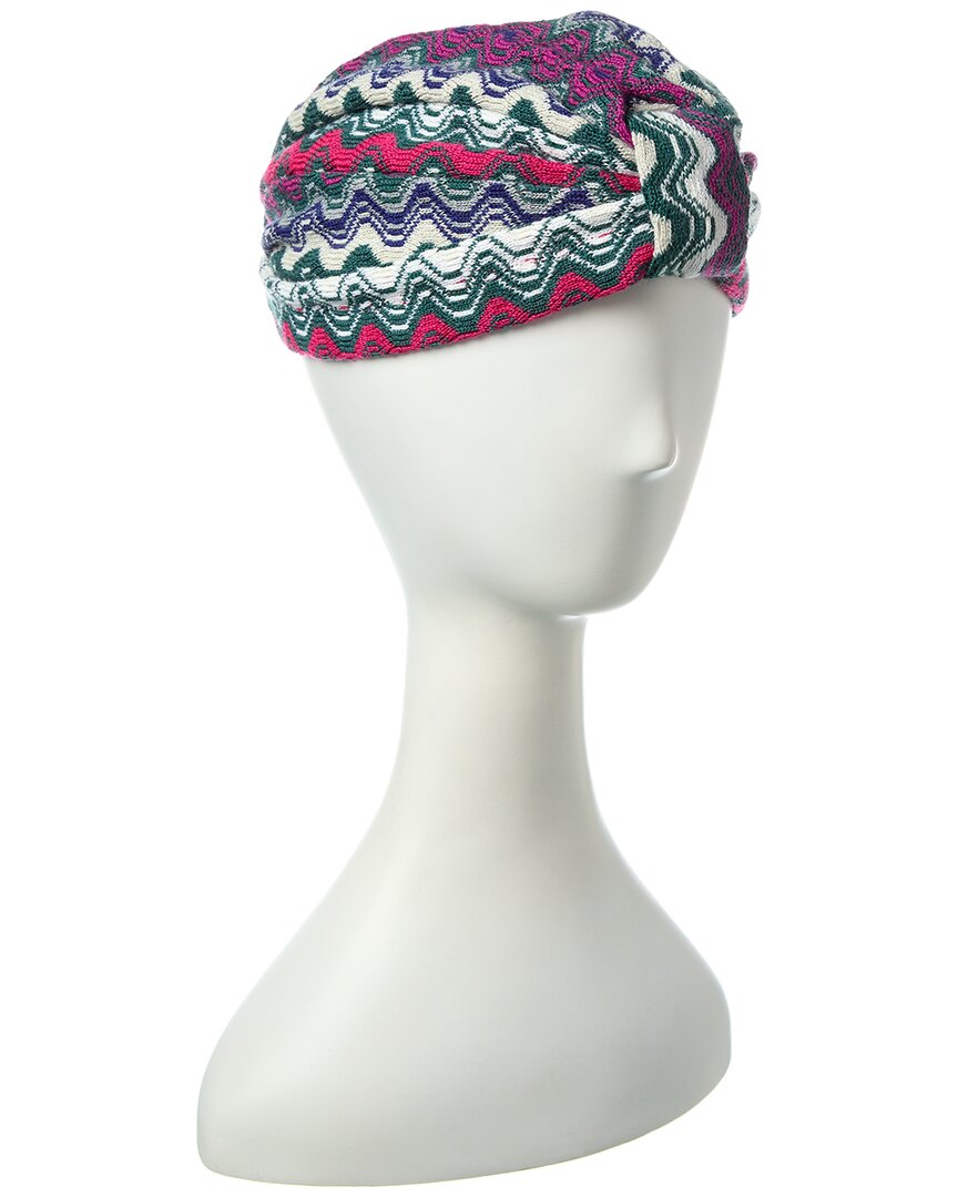 MISSONI MISSONI WOOL-BLEND TURBAN 