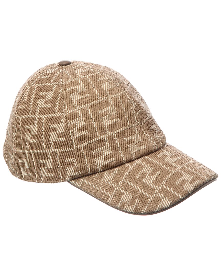 Fendi Ff Logo Baseball Cap