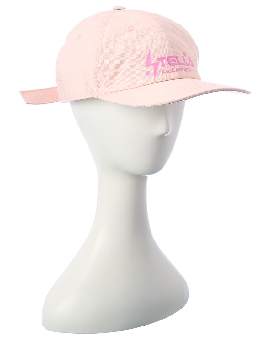Shop Stella Mccartney Tom Tosseyn Stella Logo Baseball Cap In Pink