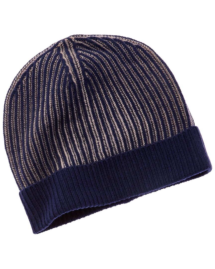Portolano Wool Beanie In Blue