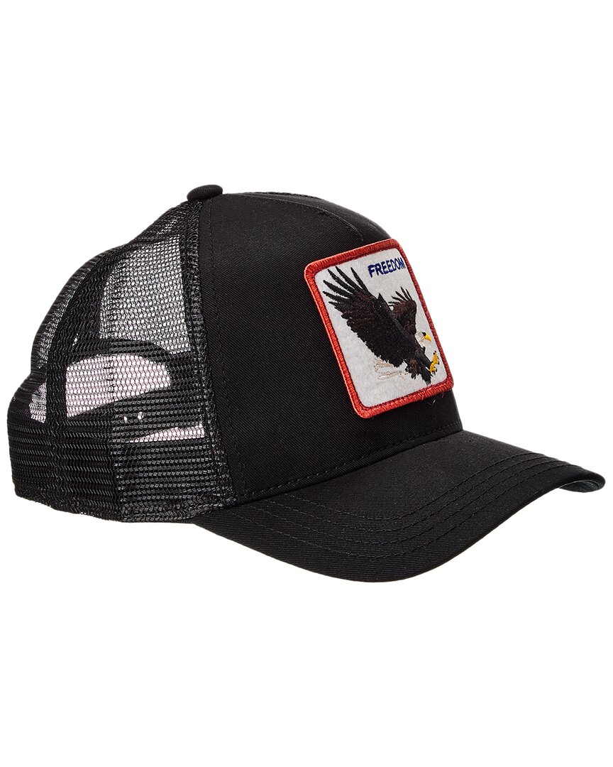 Goorin Bros The Freedom Eagle Trucker Hat In Black