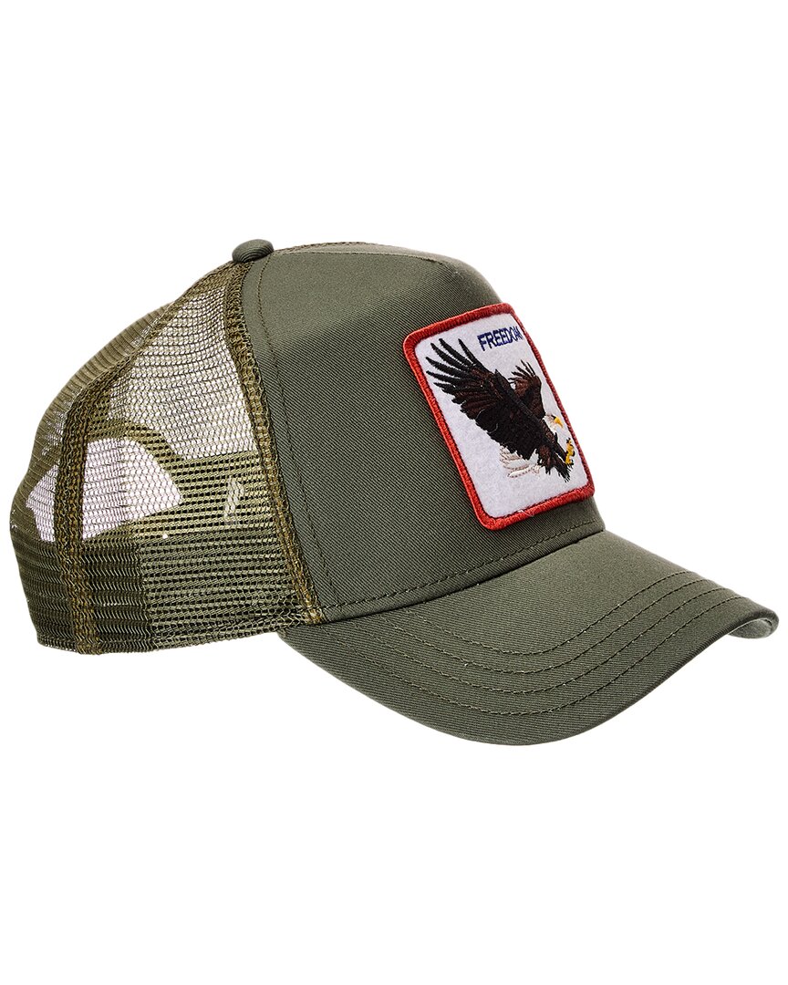 Goorin Bros The Freedom Eagle Trucker Hat In Green