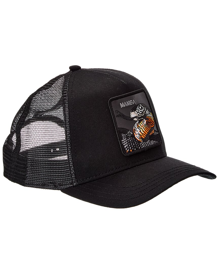 Goorin Bros Mamba Snake Patch Trucker Hat In Black