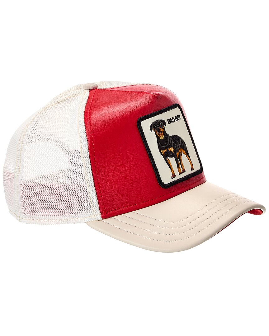 Goorin Bros The Bad Boy Leather Trucker Hat In Multi