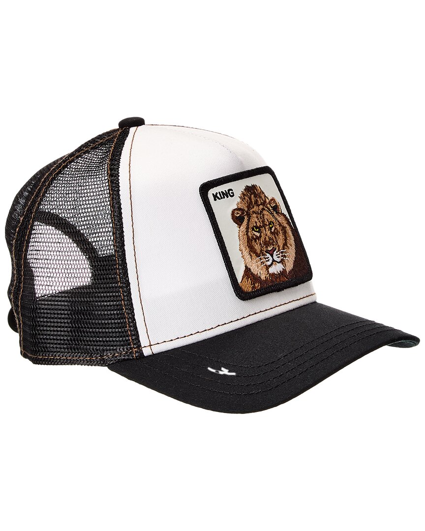 Goorin Bros The King Lion Trucker Hat In White