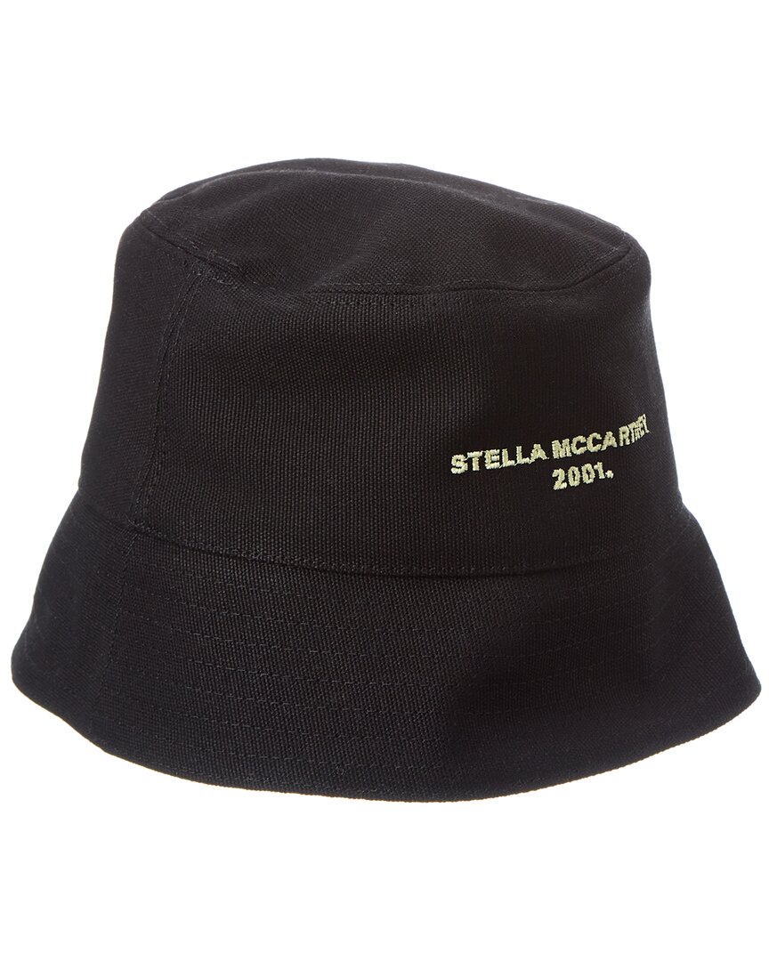 Stella Mccartney Reversible Cotton Bucket Hat In Multi-colored