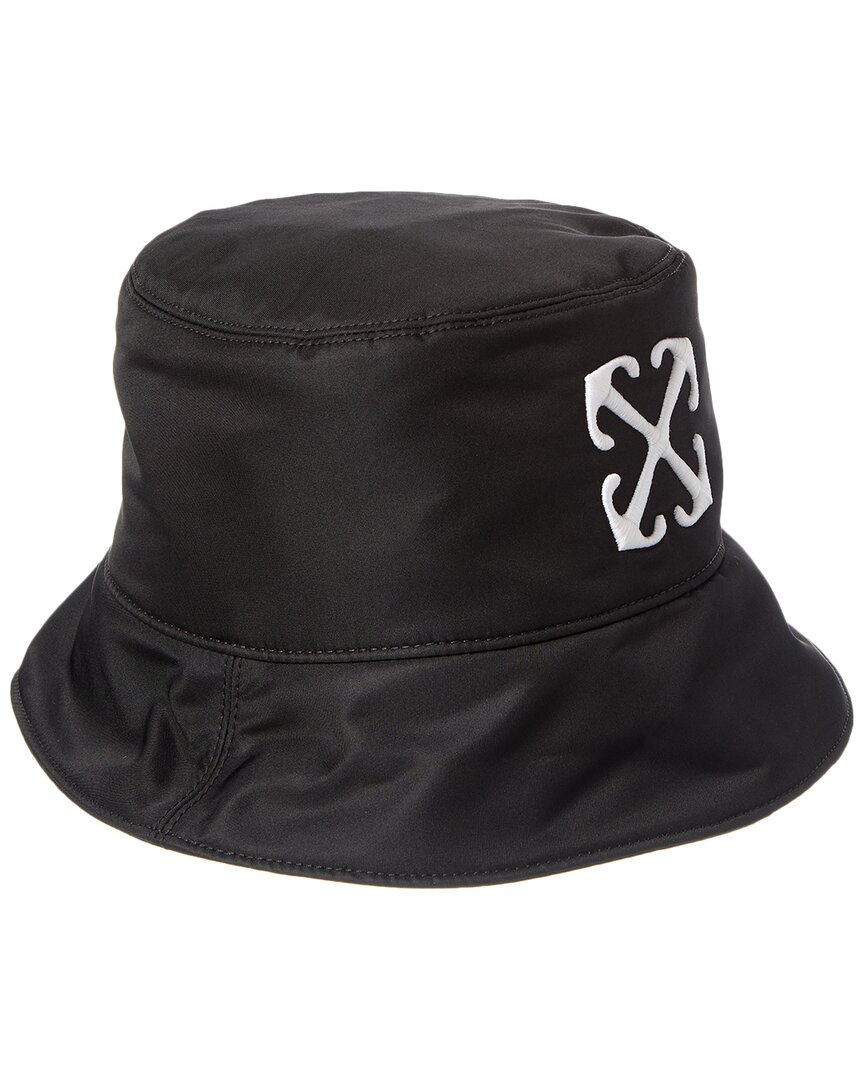 Off-white ™ Arrow Bucket Hat In Black