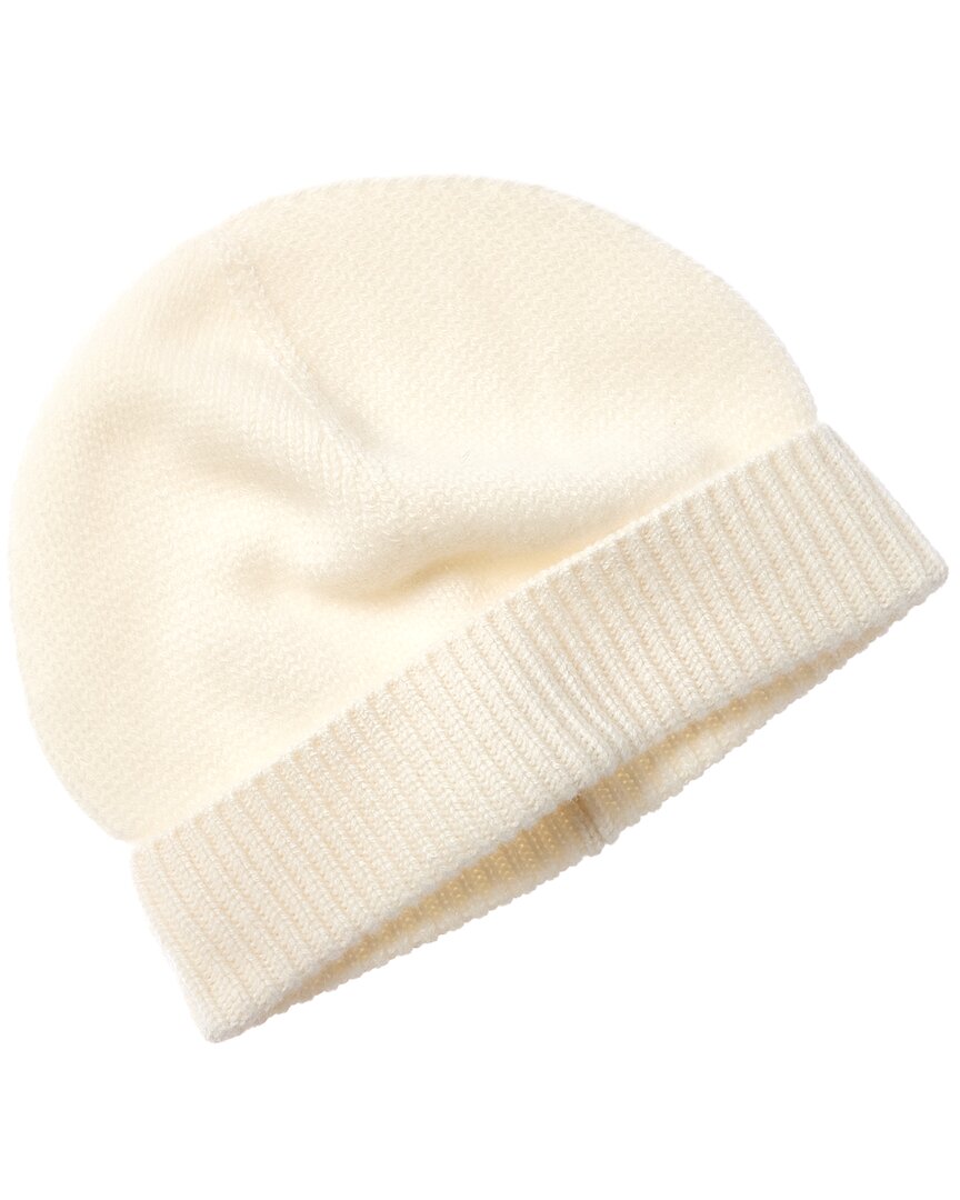 Sofia Cashmere Sofiacashmere Jersey Cashmere Hat In Neutral