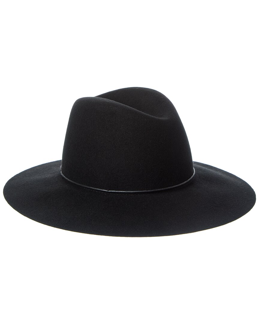 Bruno Magli Wool Felt Fedora In Black