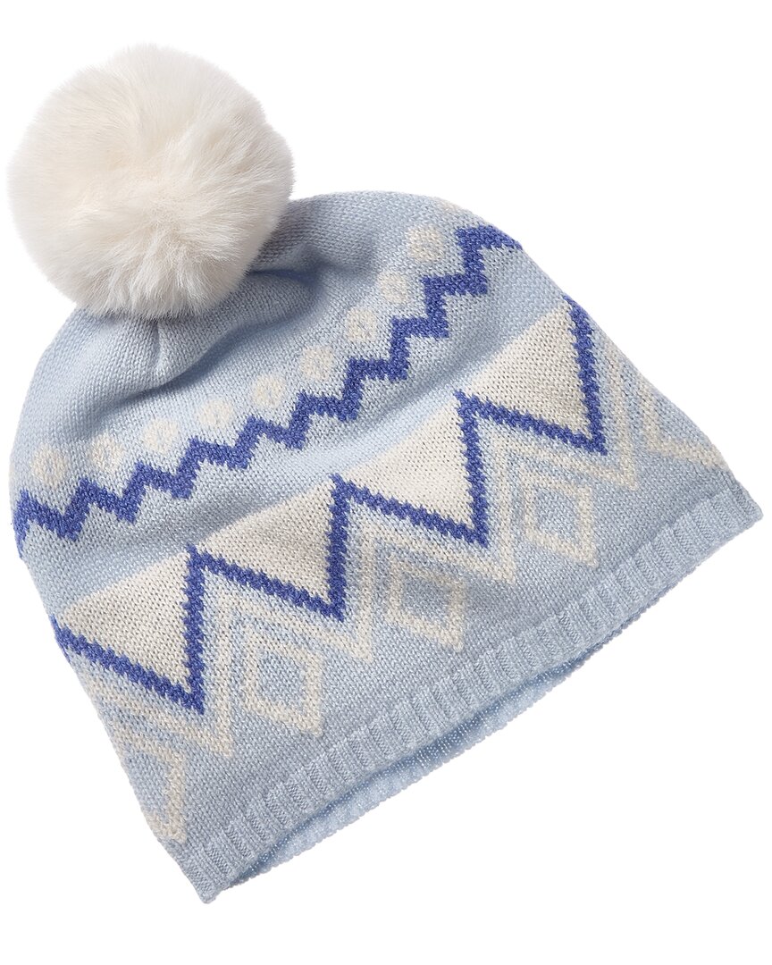 Hannah Rose Fairisle Cashmere Hat