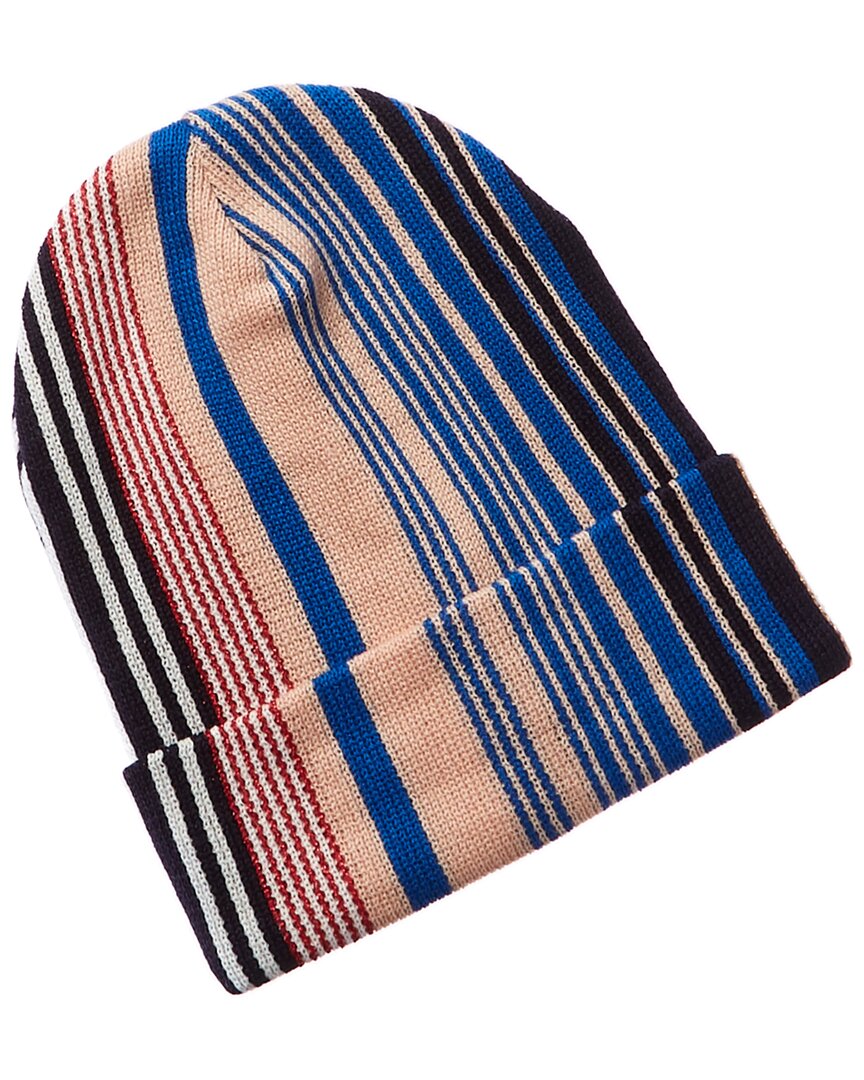 Missoni Wool-blend Hat In Blue