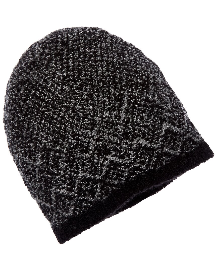 Amicale Cashmere Boucle Cashmere Hat In Gray