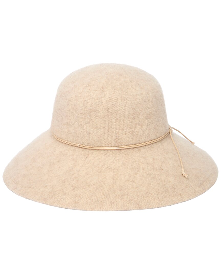 San Diego Hat Company Park Lane Wool-blend Floppy Hat In Neutral