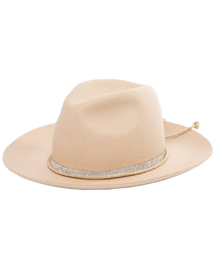 San Diego Hat Company Day To Night Wool Fedora In Neutral
