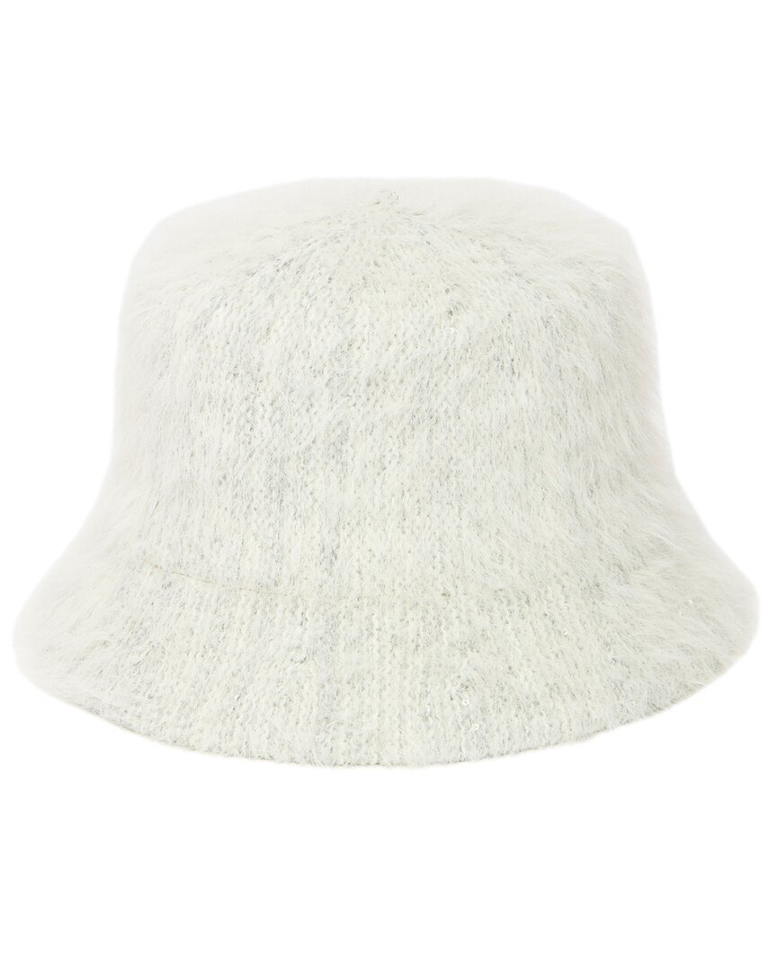 San Diego Hat Company Stevie Bucket Hat In White