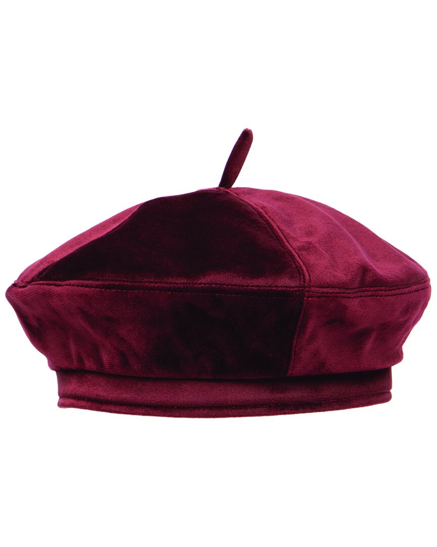 San Diego Hat Company Dixie Darling Velvet Hat In Red