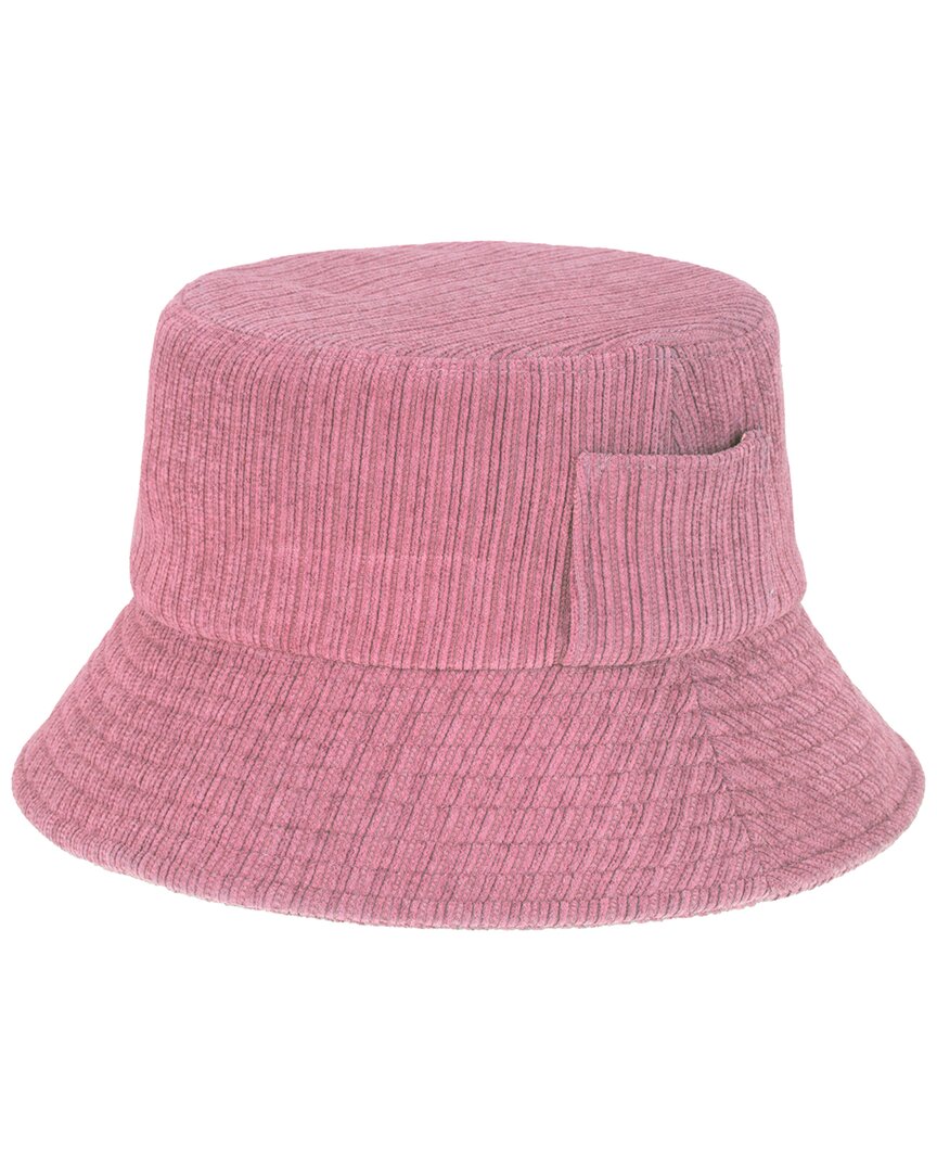 San Diego Hat Company Cozy And Chic Bucket Hat In Pink