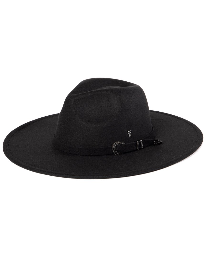 Frye Pinch Crown Fedora In Black