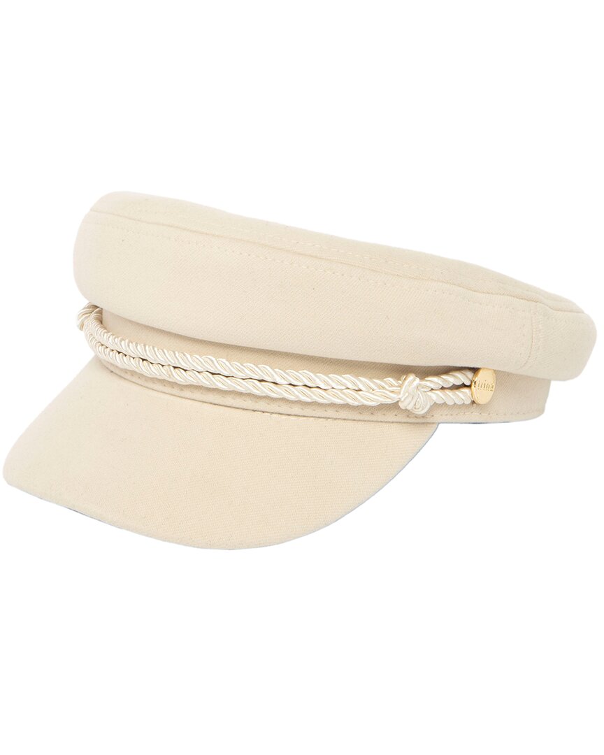 Trina Turk Taylor Cap In White