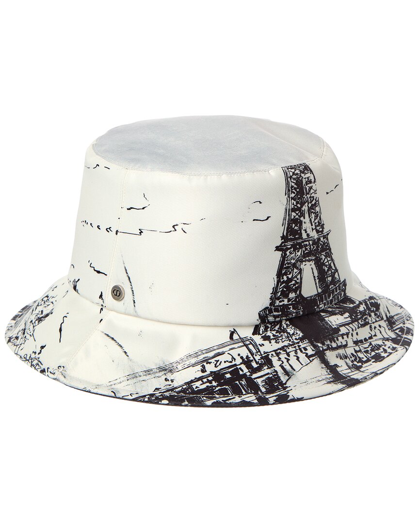 Dior Bucket Hat In White