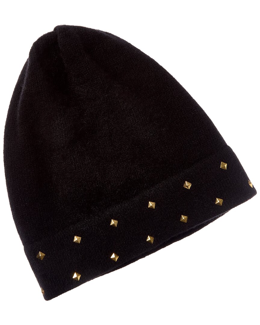Portolano Cashmere Knit Beanie CASHMERE SLOUCHY HAT – PORTOLANO main image 2