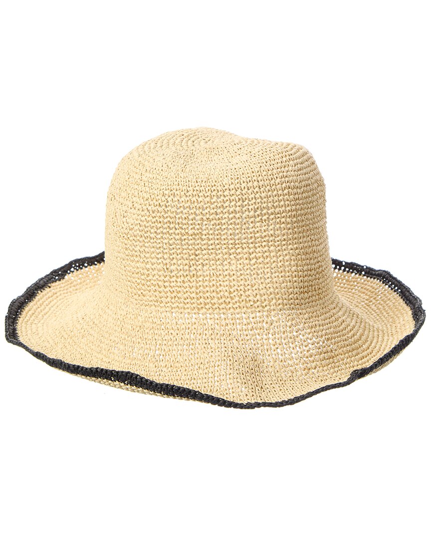Totême Toteme Logo Raffia Hat