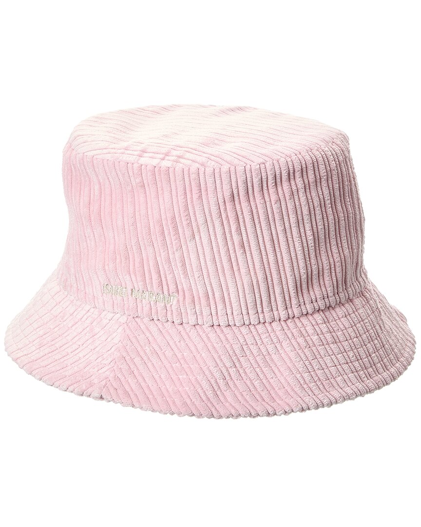 Isabel Marant Haley Bucket Hat In Pink