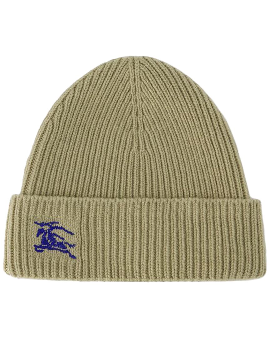 Burberry Beanie (authentic Pre-loved) In Green
