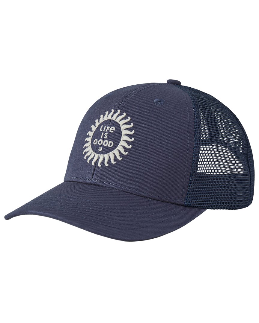 Life Is Good ® Trucker Hat In Blue
