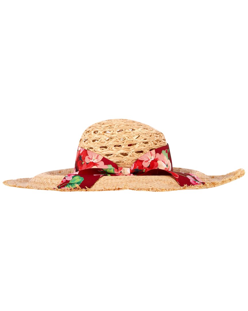 Gucci Ribbon-accented Hat (authentic Pre-loved) In Neutral