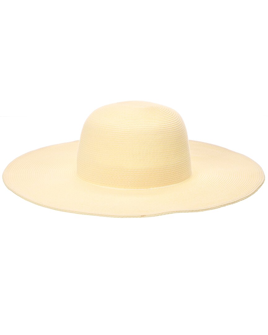 Bruno Magli Packable Floppy Brim Sun Hat In White