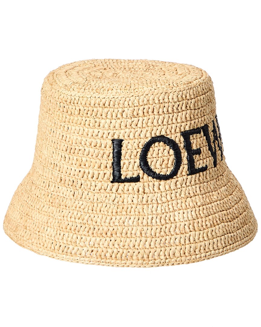 Loewe Raffia Bucket Hat Women's | eBay