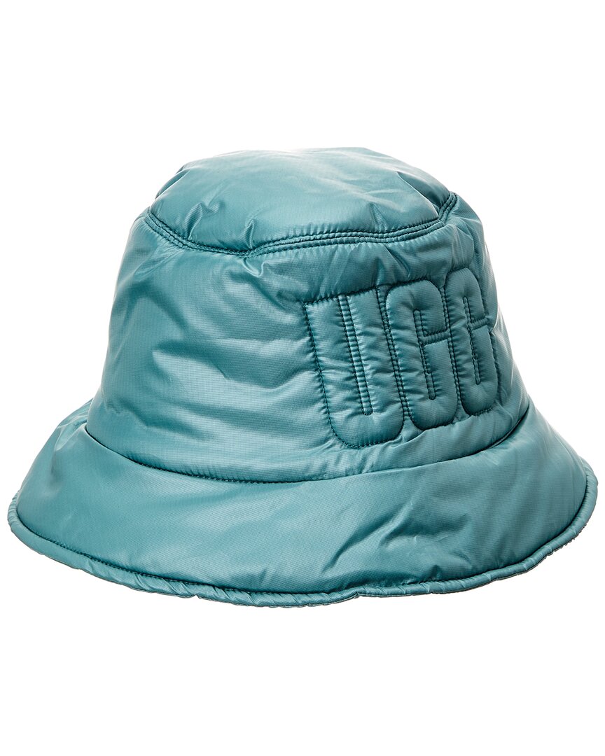 UGG UGG QUILTED LOGO BUCKET HAT