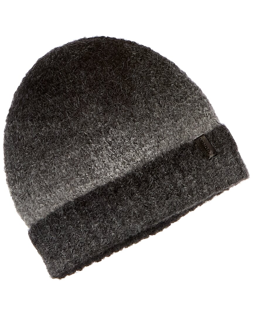 Женская шапочка из смеси альпаки Vince Space Dye Black Os 6990₽