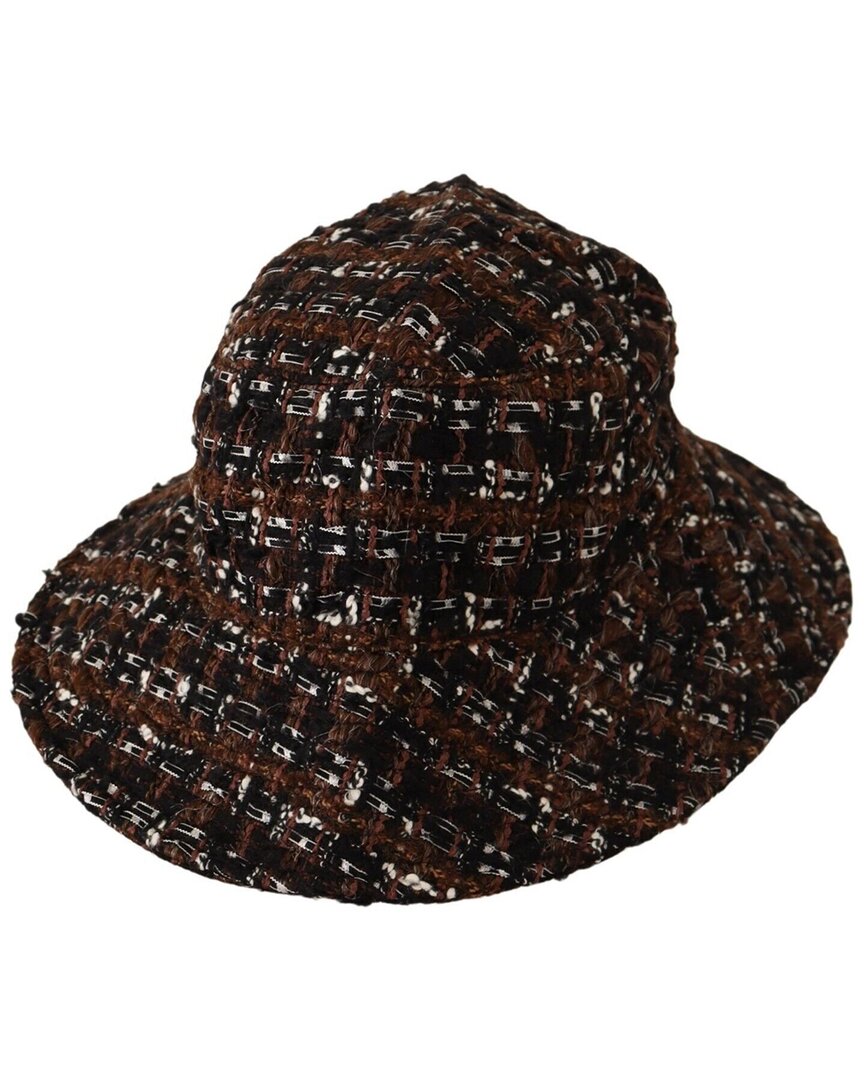 Shop Dolce & Gabbana Woven Wide Brim Bucket Hat