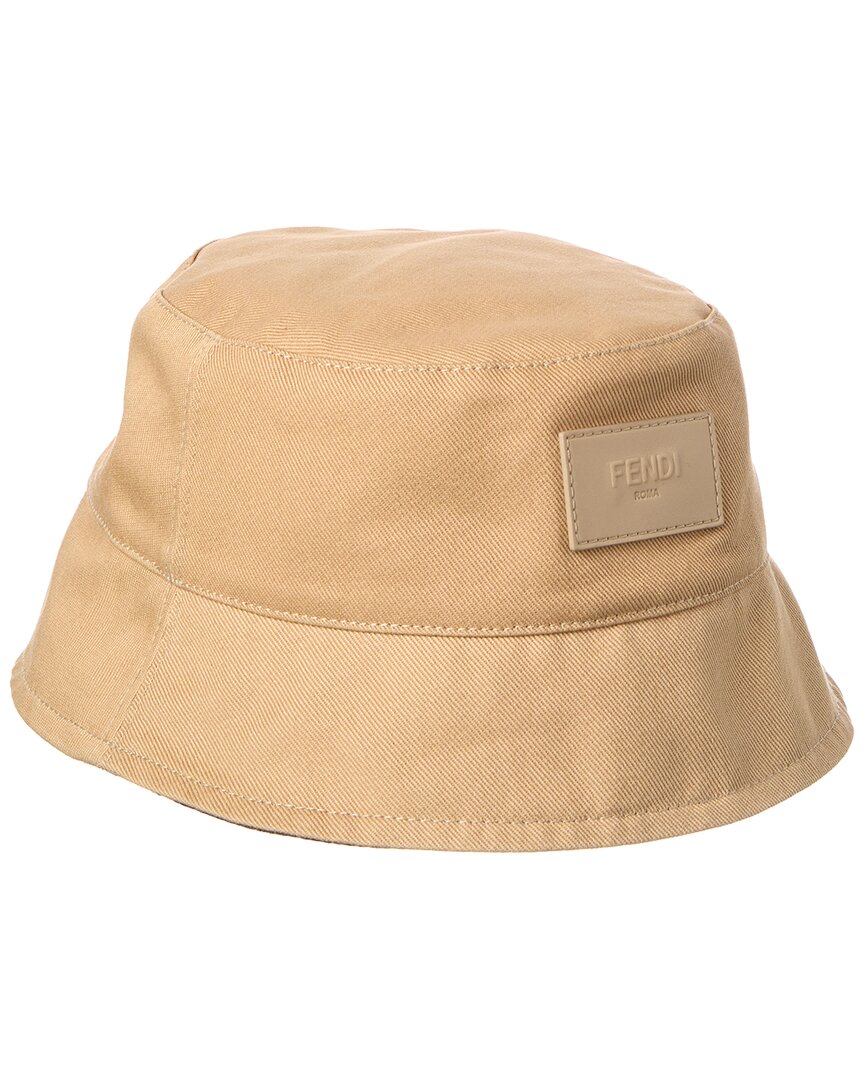 Fendi , Accessories, Male, Beige, L, Bucket Hat - Image 3