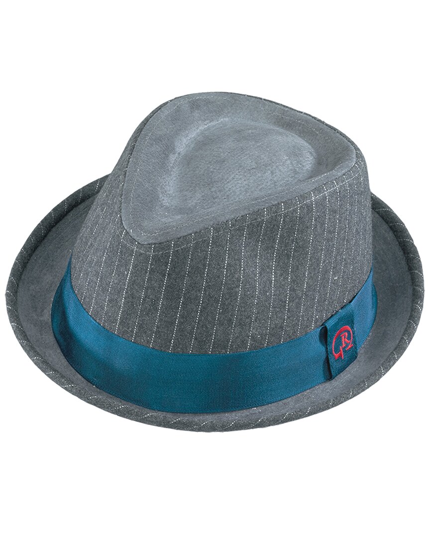 Shop Robert Graham Halleck Wool-blend Hat In Grey