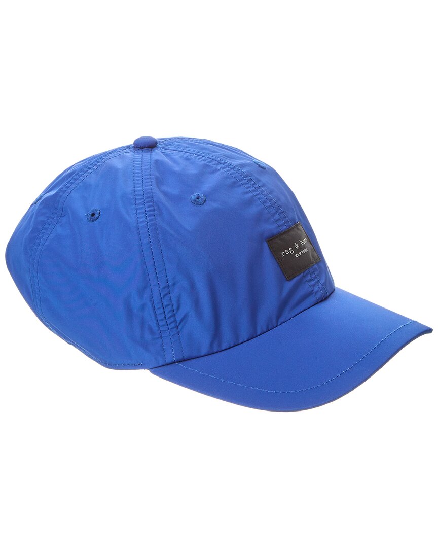 Rag & Bone Addison Baseball Cap In Blue