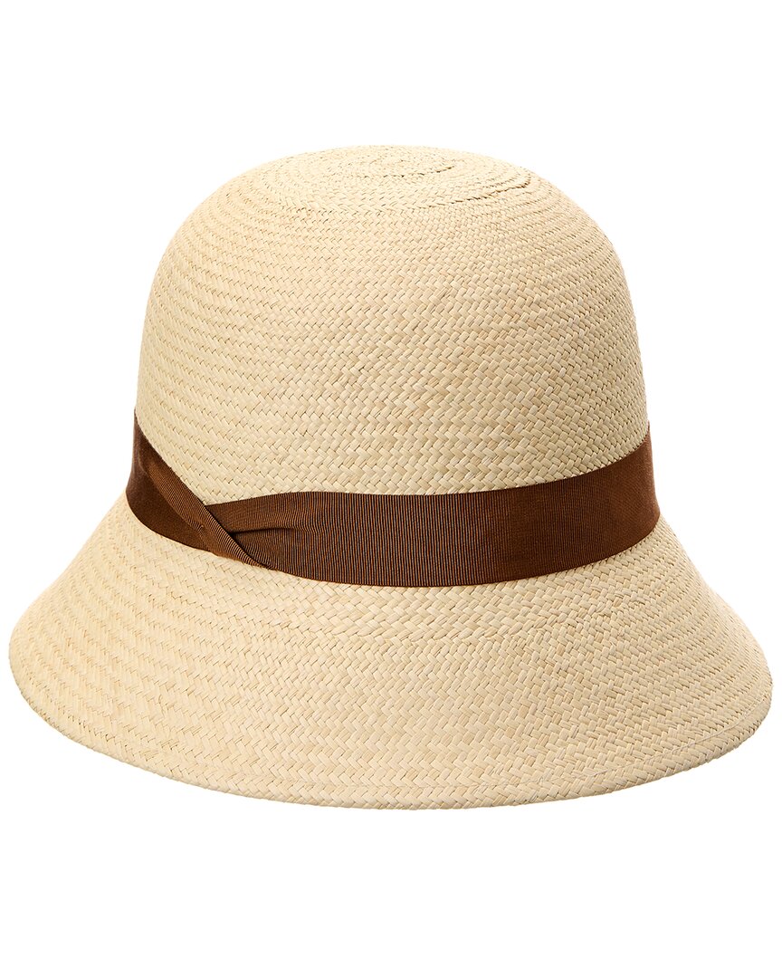 Rag & Bone Clochette Panama Hat In Brown