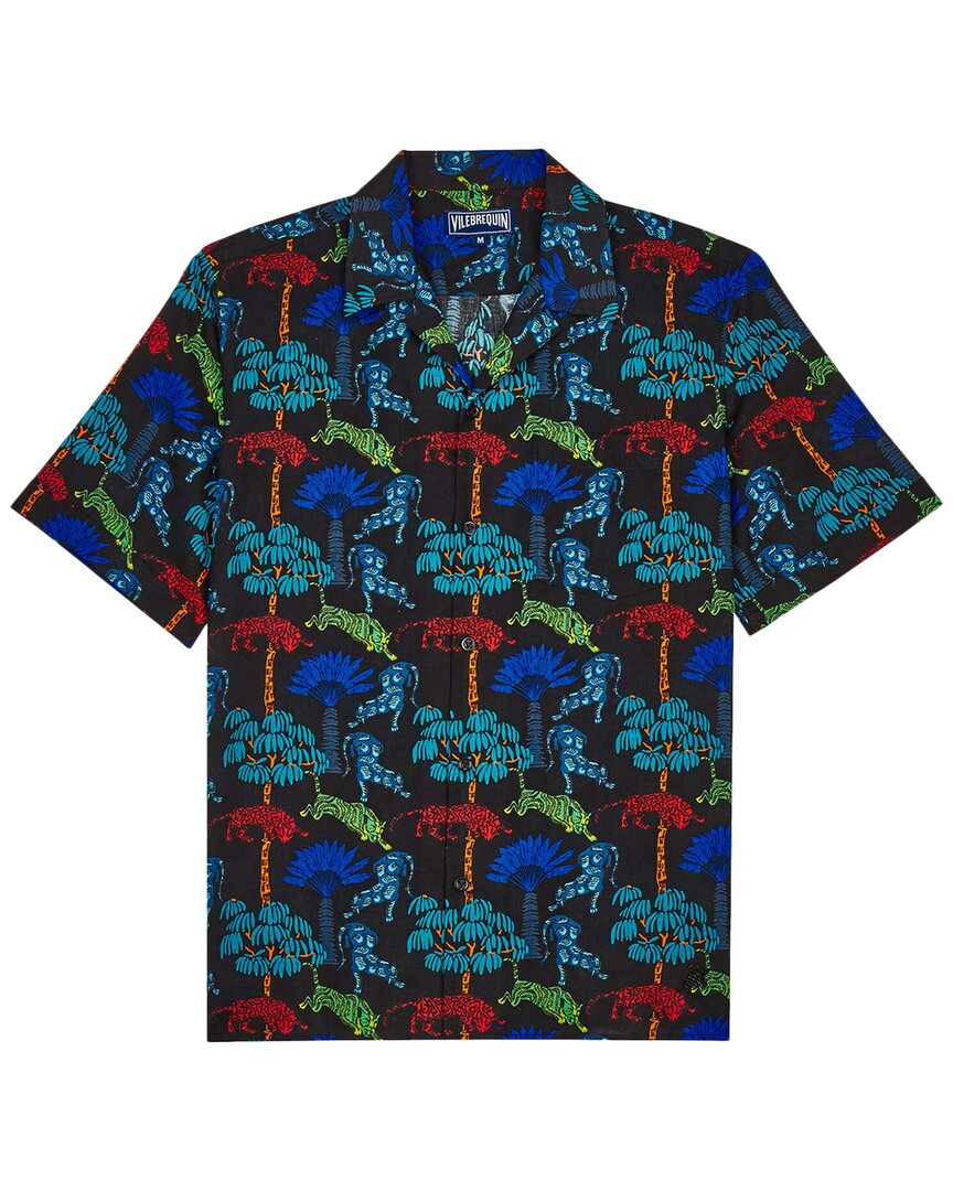Vilebrequin Tig Leap Linen-blend Shirt