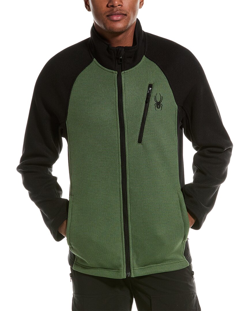 Spyder Raider Jacket In Green