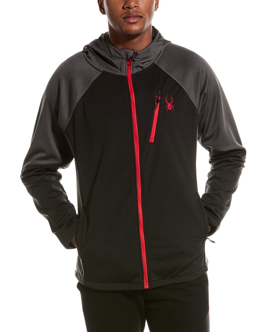 Spyder Mendoza Softshell Jacket In Black