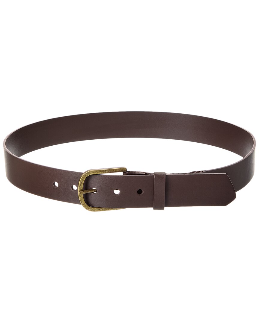 Travismathew Jinx 2.0 Leather Belt In Brown