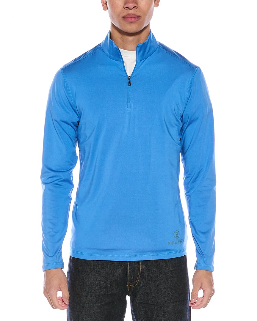 Bogner Pascal-o 1/4-zip Pullover In Blue
