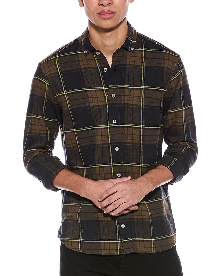 Bogner Timt-2o Wool-blend Shirt In Green