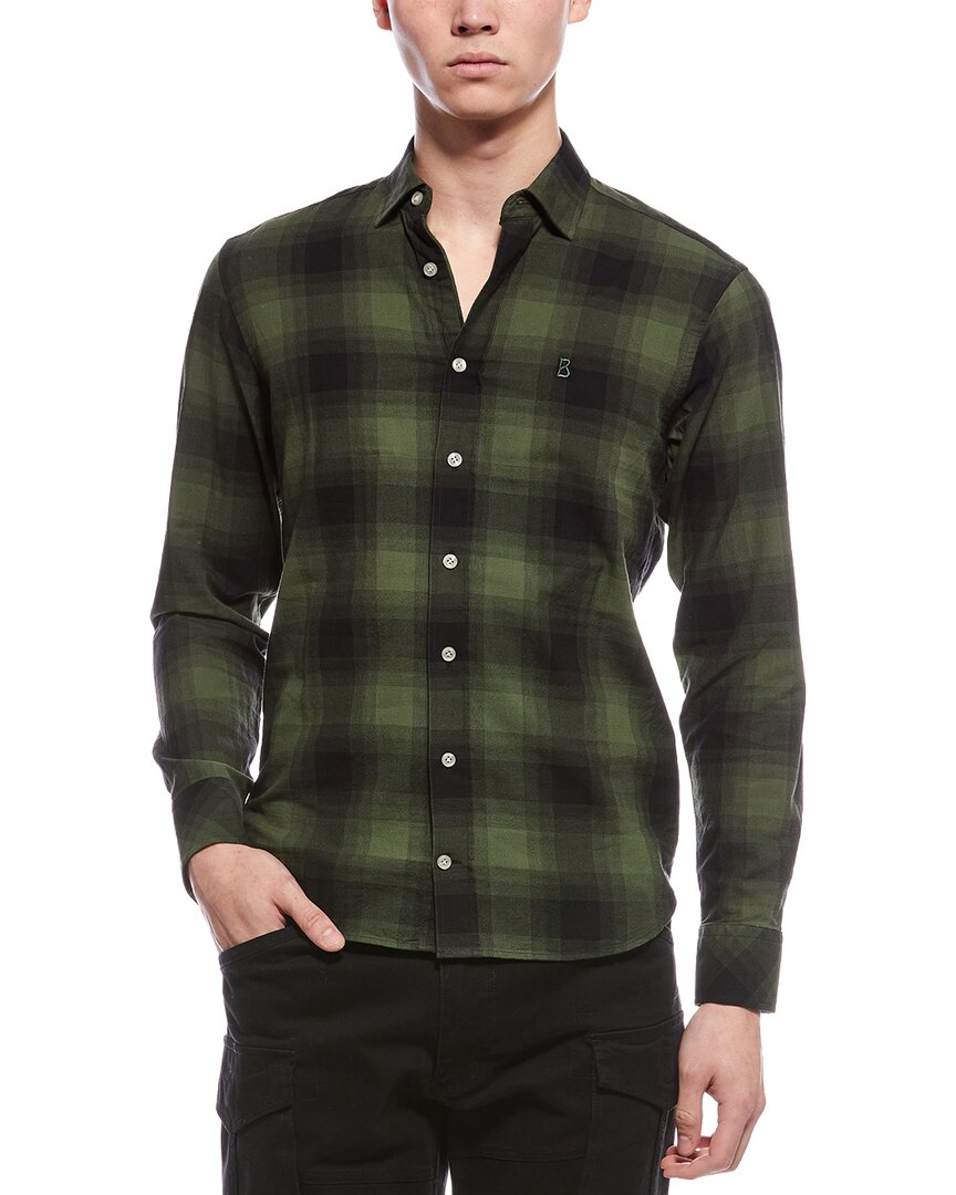 Bogner Timi Flannel Shirt In Green