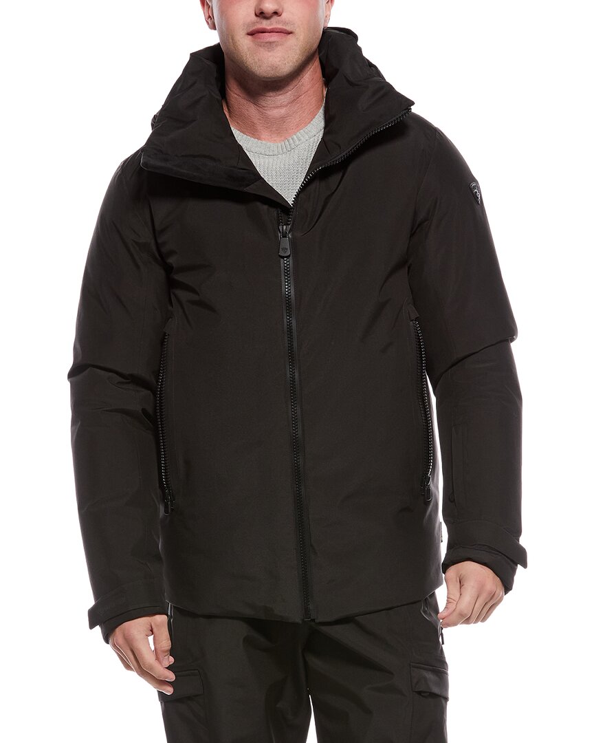 Post Card Down Ski Jacket In Black