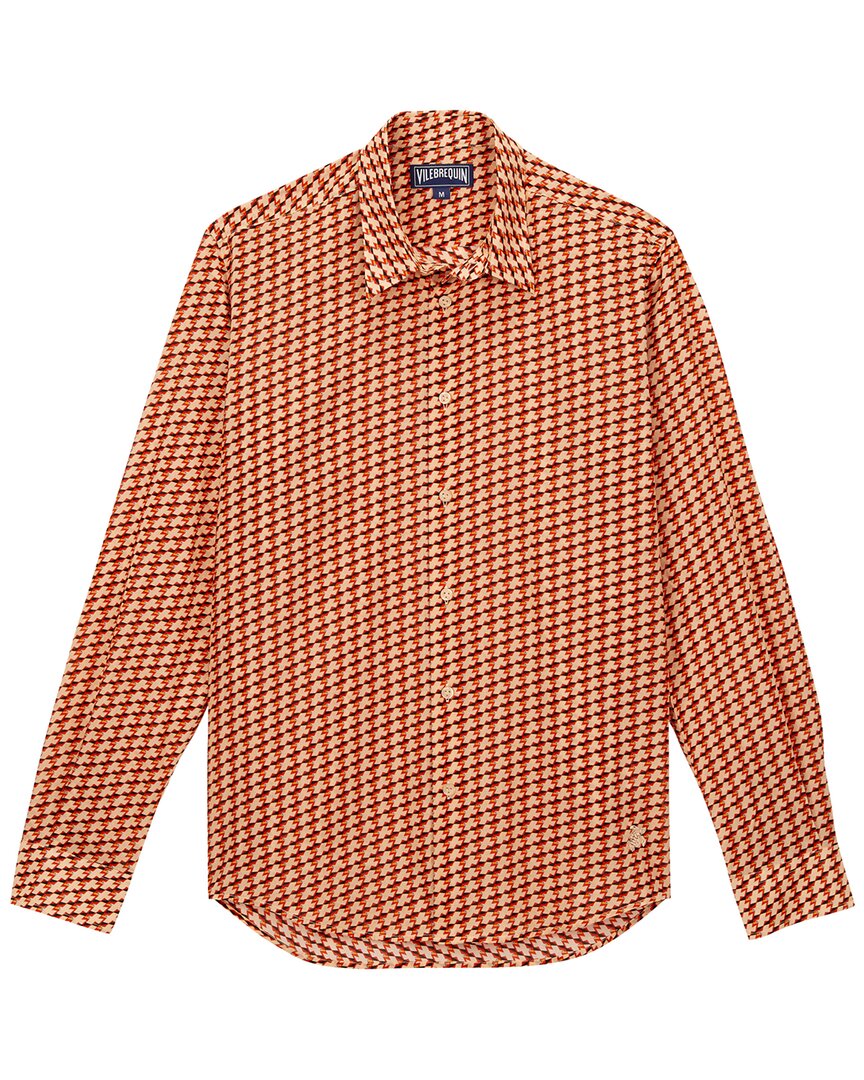 Vilebrequin Shirt In Orange